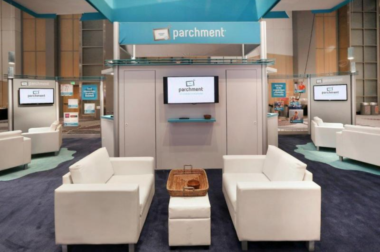 Parchment Trade Show Display