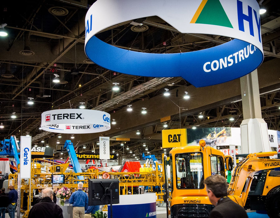 Trade Show Displays, Exhibits, Booths, Stands Rentals World of Concrete